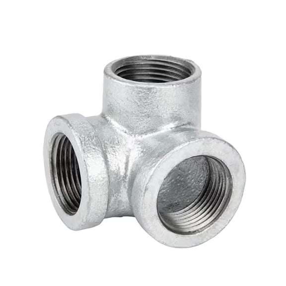 Thrifco Plumbing 5217056 1/2 Inch Galvanized Steel Side Outlet Elbow