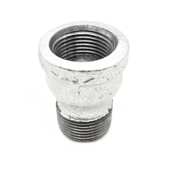 Thrifco Plumbing 5218052 1/2 Inch Galvanized Steel Extension Piece