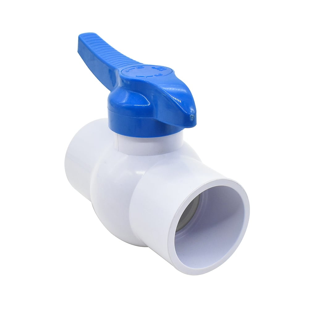 Thrifco Plumbing 6415214 1-1/2 Inch Slip / Socket PVC Ball Valve