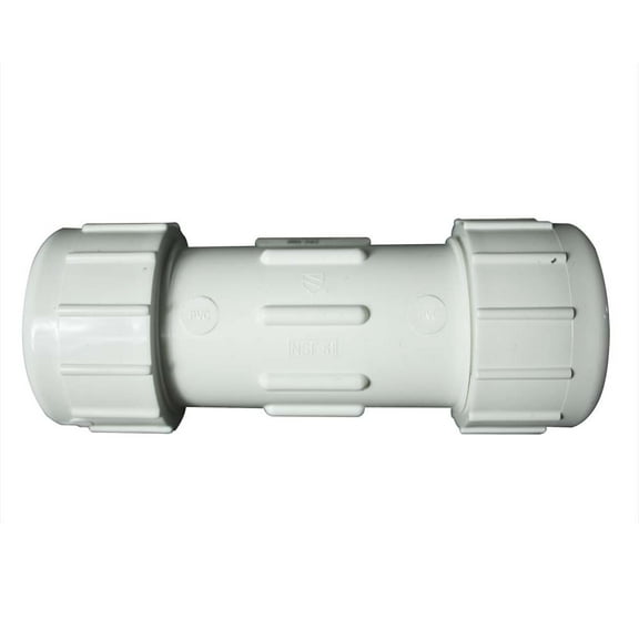 Thrifco Plumbing 6622173 1-1/4 PVC Comp. Coupling