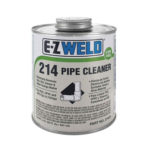 Thrifco Plumbing 6622210 4 Oz Pvc Clear Cleaner