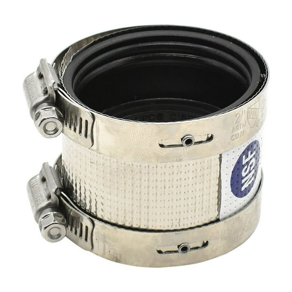 Thrifco Plumbing 6722794 4 Inch No-Hub Coupling