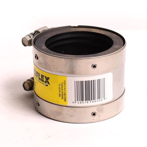 Thrifco Plumbing 6722808 2 Inch CPR x CPR No Hub Coupling