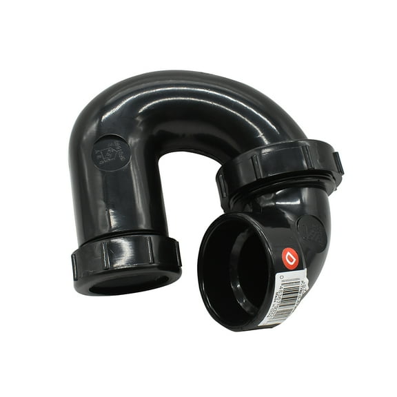 Thrifco Plumbing 6793221 93221A 1-1/2 Inch ABS P-Trap (L.A Pattern)