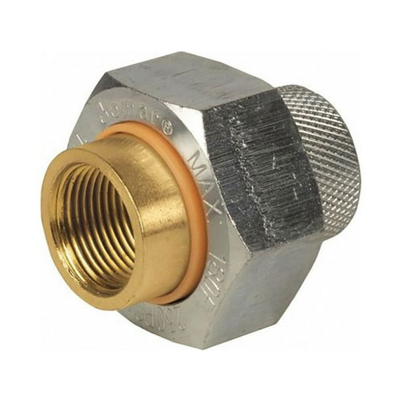 Thrifco Plumbing 7916086 1 Inch Cop X 1 Inch Ips Die Union
