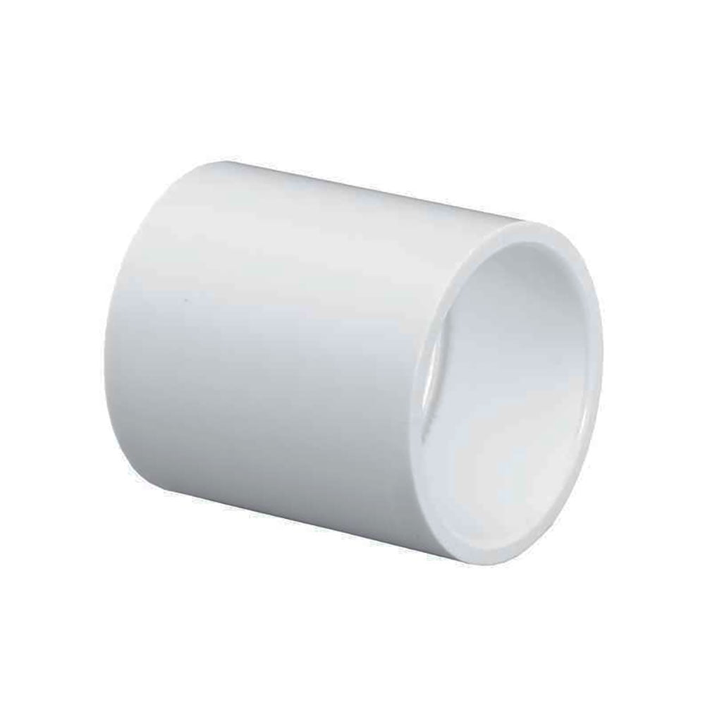 Thrifco Plumbing 8113770 2-1/2 Inch x 2-1/2 Inch Slip x Slip PVC Coupling SCH 40