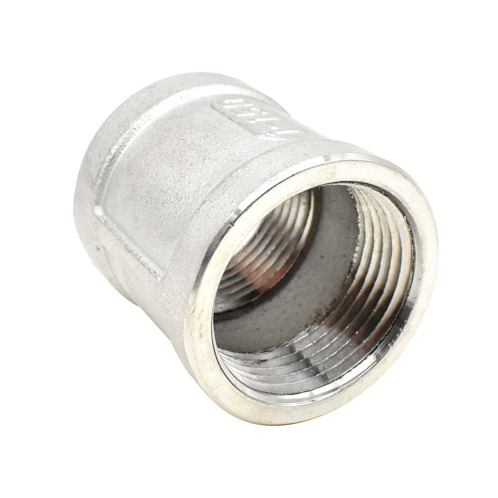 Thrifco Plumbing 8918022 1 Inch Coupling Stainless Steel - Bulk ...