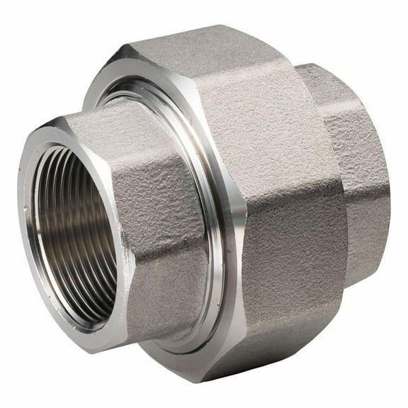 Thrifco Plumbing 8919034 1 Inch Union Stainless Steel - Bulk