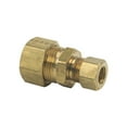 thumbnail image 1 of Thrifco Plumbing 9462018 62R 5/8 Inch x 3/8 Inch Lead-Free Brass Compression Union, 1 of 3