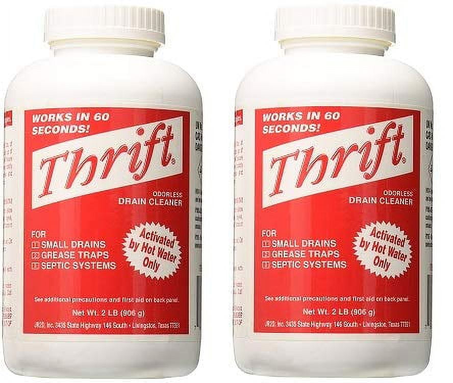 Thrift MARKETING TY0400879 Drain Cleaner 2 lb (2(Pack))