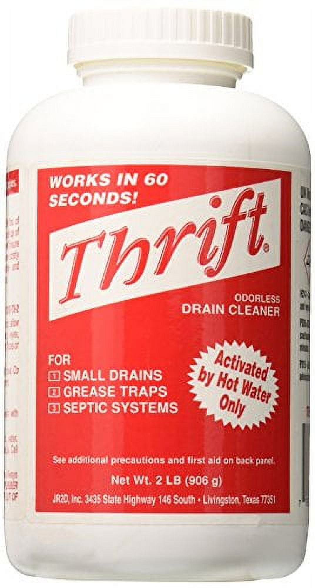 Thrift 2 lb Odorless Drain Cleaner Powder