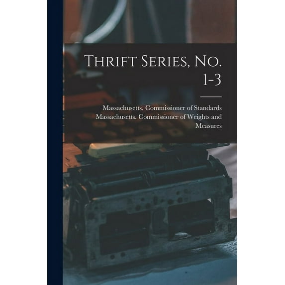 Thrift Series, No. 1-3 (Paperback)