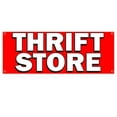 thumbnail image 1 of Thrift Store 13 oz Vinyl Banner With Metal Grommets, 1 of 4