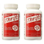 Thrift T-100 Alkaline Based 1-Pound Granular Drain Cleaner 2-Pack