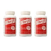 Thrift T-100 Alkaline Based 1-Pound Granular Drain Cleaner 3-Pack