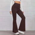 thumbnail image 1 of ThriftyPlait High Waist Flared Yoga Pants for Women Buttery Soft Bootcut Workout Leggings Casual Elastic Bell Bottom Trousers for Gym, 1 of 9