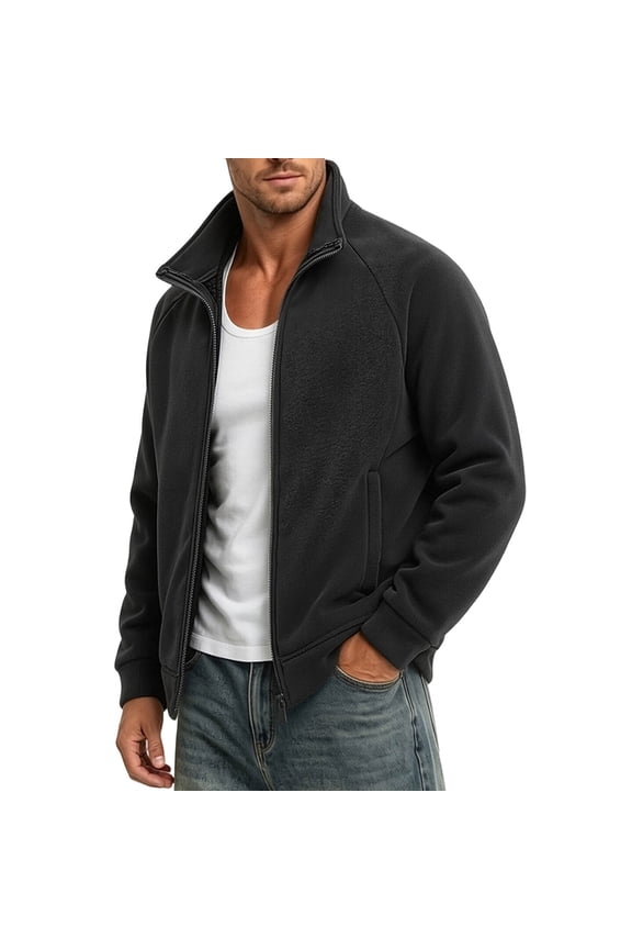 Men's Winter Hooded Puffer Coat Cotton Thicken Insulated Down Alternative Jacket Loose Fit Windproof Thermal Outerwear