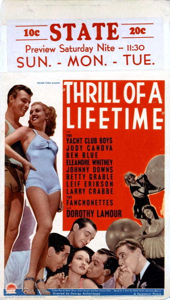 Thrill Of A Lifetime Canvas Art -  (11 x 17)