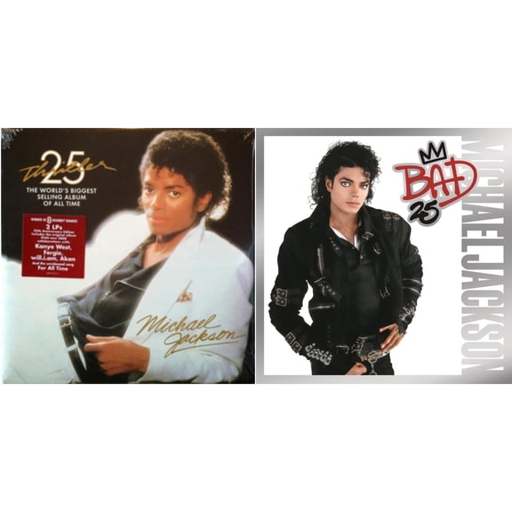 Thriller (25Th Anniversary Edition/2LP/180G/Gatefold) & Bad 25Th Anniversary Edition (3LP/180G)