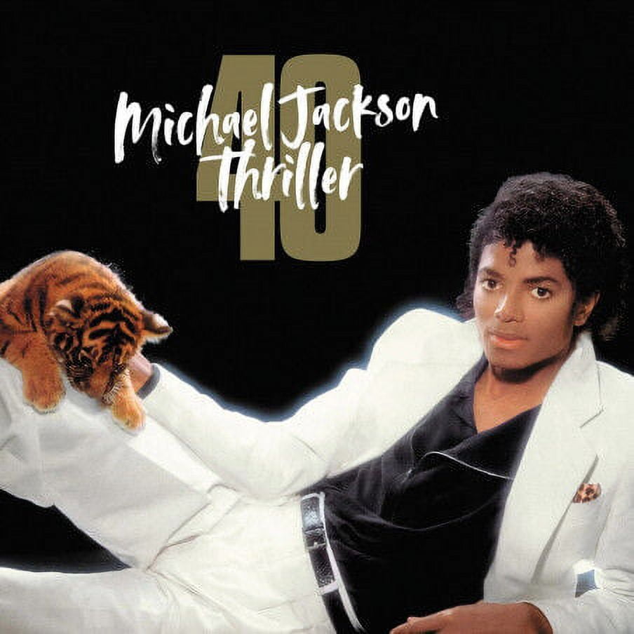 Michael Jackson Thriller Vinyl LP Album in Black