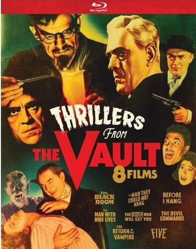 Thrillers From the Vault: 8 Films (Blu-ray), Mill Creek, Horror