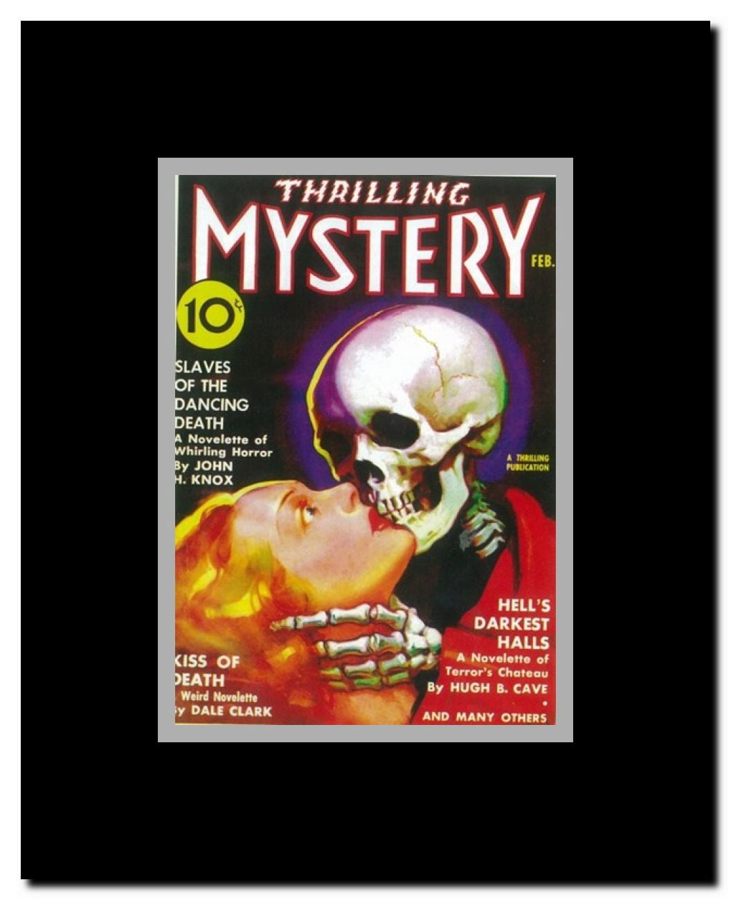 Thrilling Mystery (Pulp) Framed Movie Poster