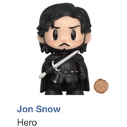 Thrilljoy Jon SnowHero Vinyl Figure Limited Edition Game of Thrones 6000 Pcs