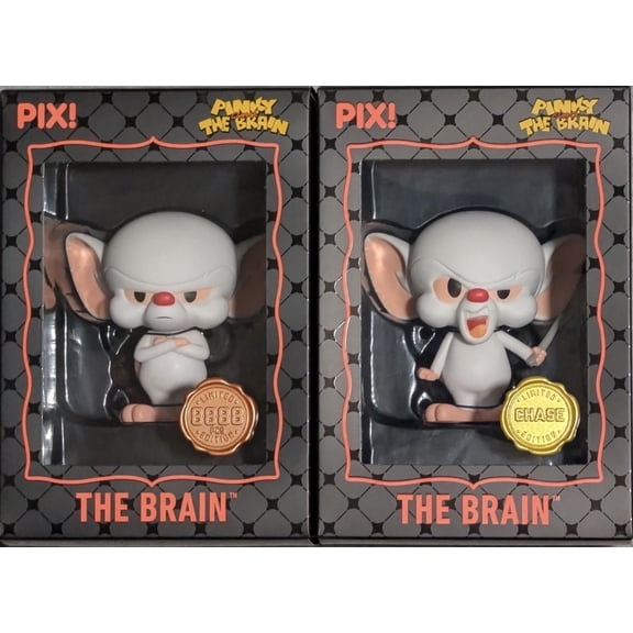 Thrilljoy Pix The Brain Chase & Hero Combo Exclusive Vinyl Figures Limited Edition 2 Pack