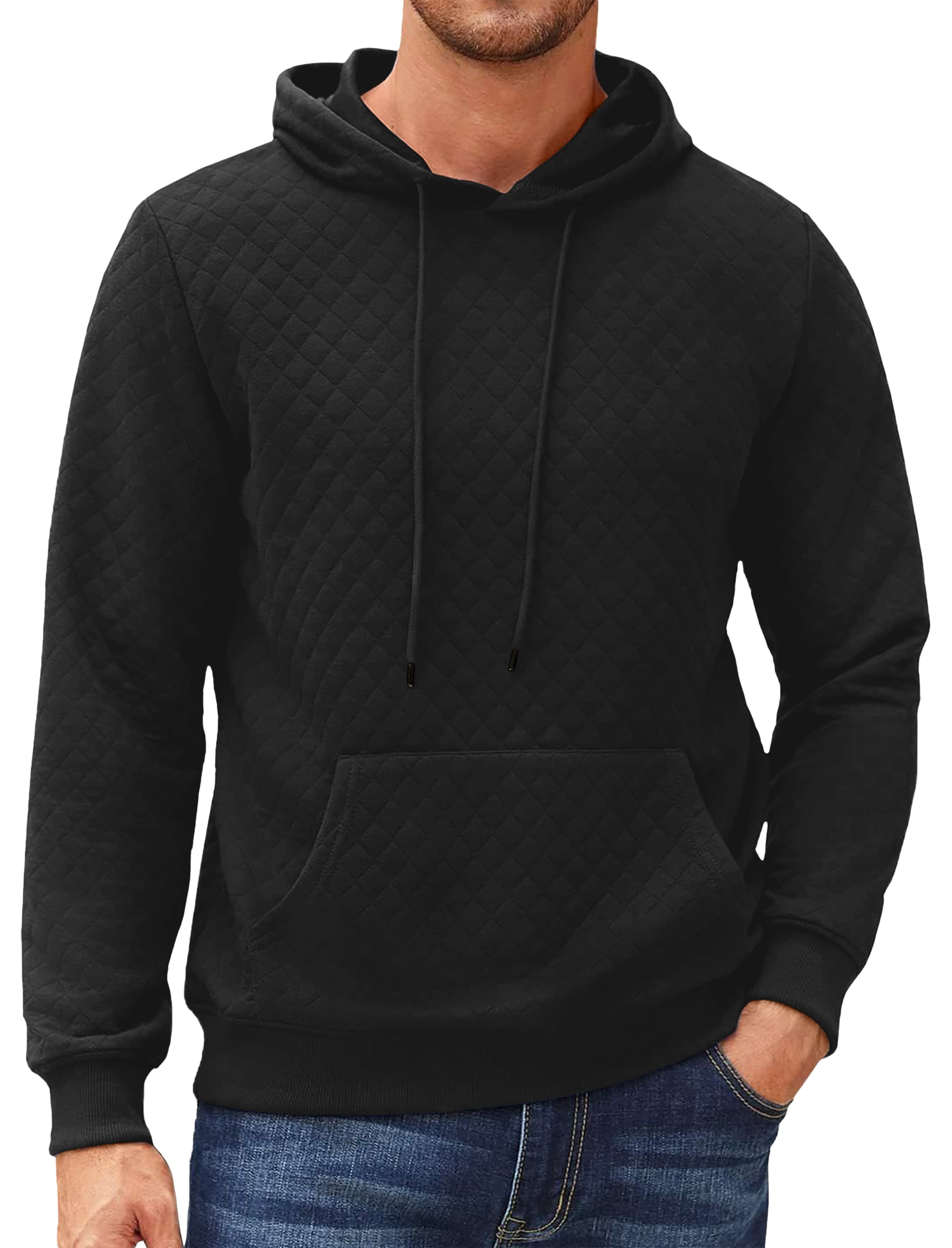 Men's Pullover Hoodie With Kangaroo Pocket – Long Sleeve Graphic Hooded Sweatshirt For Casual Wear - View #9