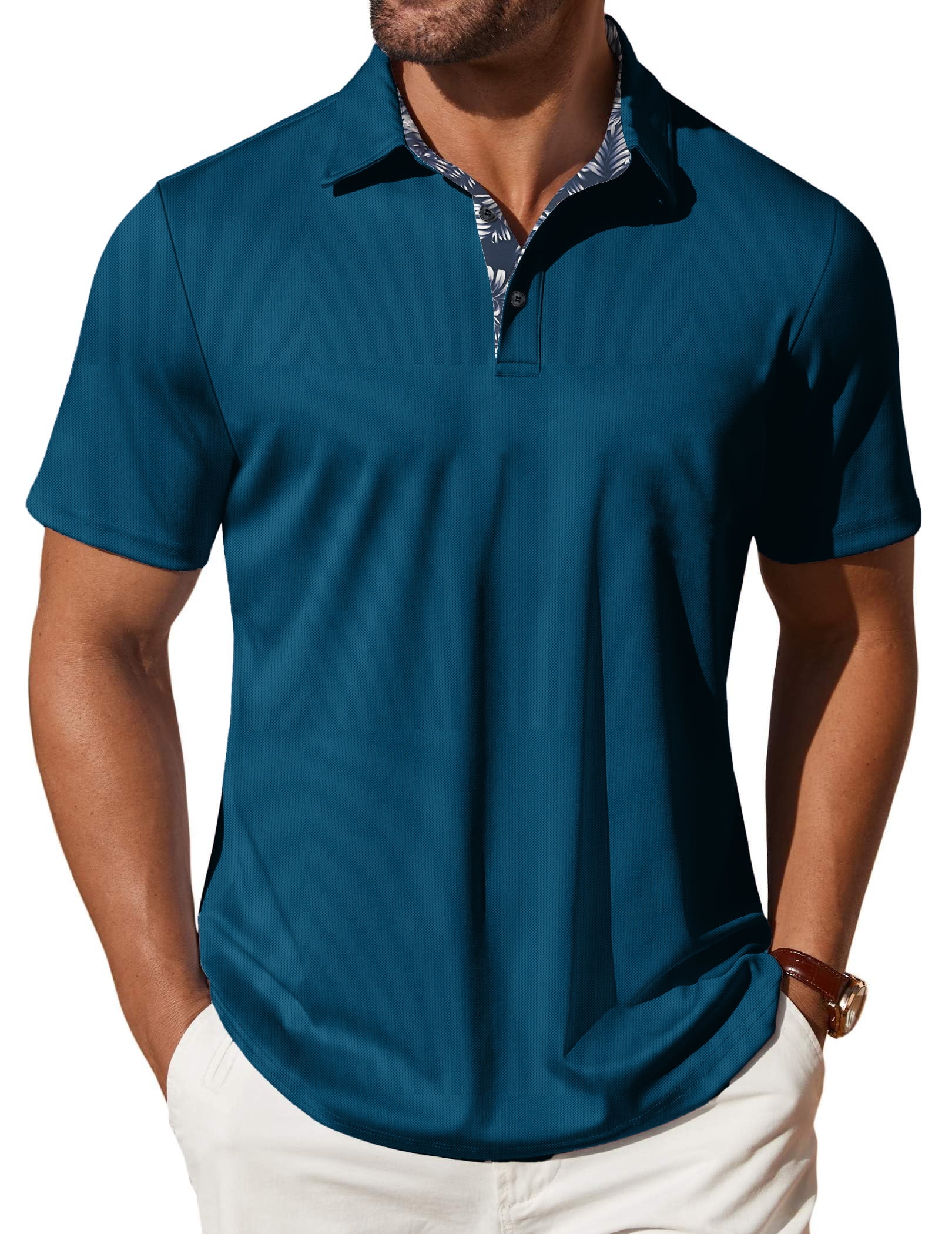 Birdie Bound Men's and Big Men's Graphic Print Groovy Wavy