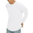 thumbnail image 1 of Thrilos Shirts for Men Long Sleeve Heavyweight Cotton Long Sleeve Tops CrewNeck Sweatshirt Pre-Shrunk Work T-Shirts, 1 of 9