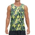 thumbnail image 1 of Thrilos Camo Muscle Sleeveless Tank Tops Gym Quick Dry T Shirts Workout Big & Tall Tank, 1 of 7