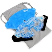 Thrive | Hot & Cold Eye Mask | Light Blue