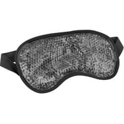 Thrive | Hot & Cold Eye Mask | With Gel Beads for Cooling & Pain Relief | Ice and Heat | Black