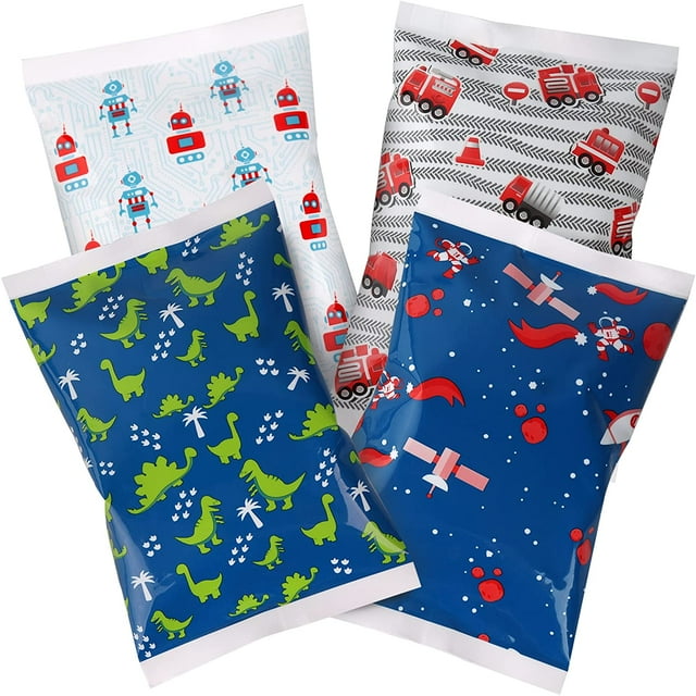 Thrive Reusable Ice Packs for Lunch Boxes 4 Pack, BPA Free, Cool