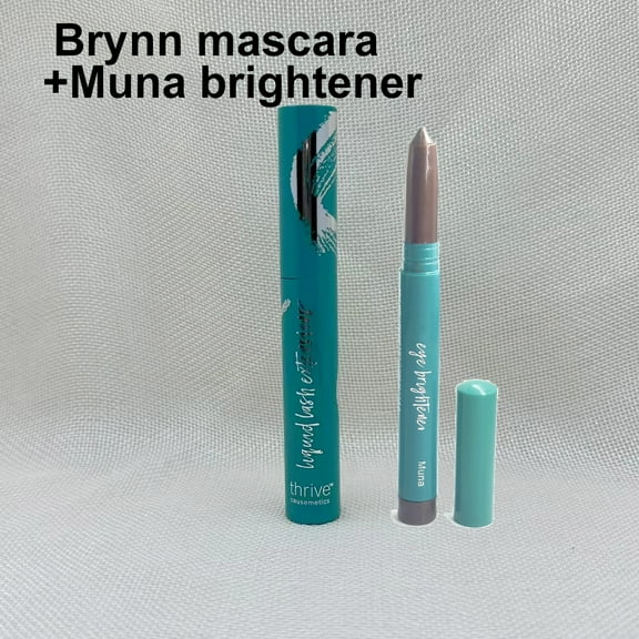 Thrive Mascara Liquid Lash Extensions - Brynn+thrive Brilliant Eye Brightener MUNA Makeup Organizers