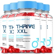 Thrive XXL Gummies, Advanced Formula, ThriveXXL Supplement All Natural Formula, Maximum Strength 5 Pack