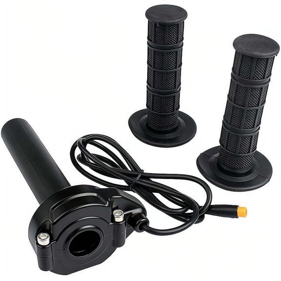Thro-ttle Accelerator Handlebar Grip Compa-tible-with Lect-ric XP4 Mac-fox X1 HappyR-un Free-go E-Bike