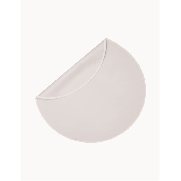 Dame Products Thro Blanket - Waterproof Bed Blanket for Intimacy - Breathable, Spill‑Proof Throw, Machine Washable Furniture & Bed Protector – Circle Shape (Oat Color)