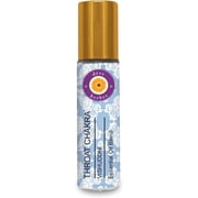 Throat Chakra Vishuddha Aromatherapy Essential Oil Roll On Blend 8ml for Meditation, Expression, Yoga & Chakra Alignment