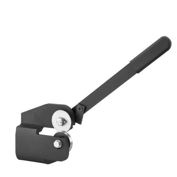 Throatless Rotary Hand Shear, 16 Gauge Mild Steel Sheet Cutter, 0.06in Capacity, Cuts Steel Copper Rebar Aluminum