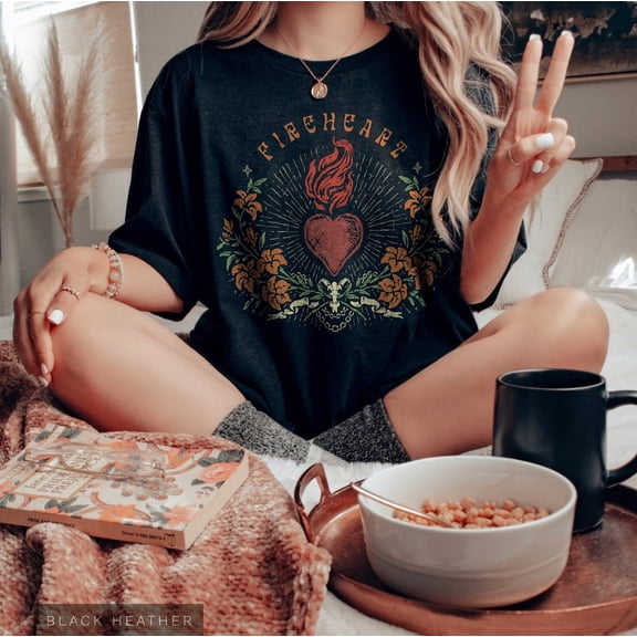 Throne Of Glass Fireheart Shirt, Throne Of Glass Tshirt, Terrasen To Whatever End Kingdom Of Ash Shirt, Acotar Shirt, Acotar Merch Tshirt All Size S-5XL