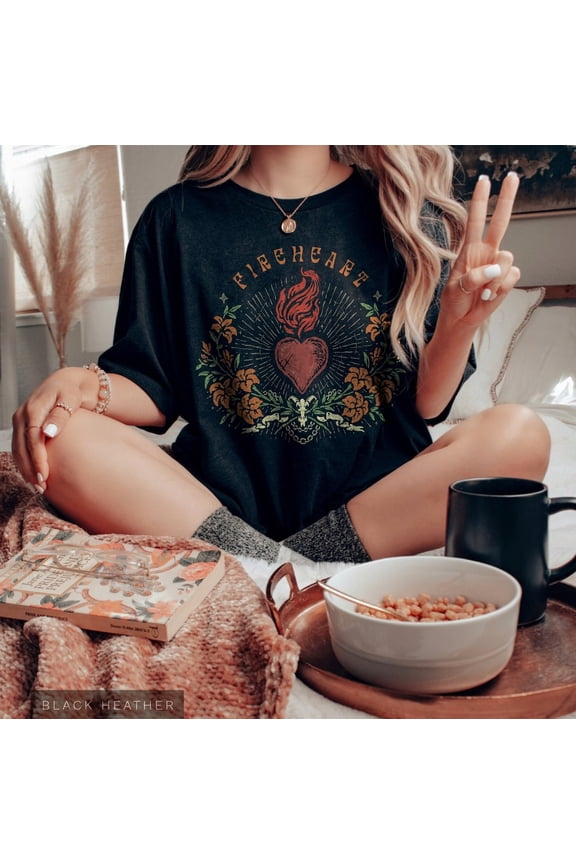 Throne Of Glass Fireheart Shirt, Throne Of Glass Tshirt, Terrasen To Whatever End Kingdom Of Ash Shirt, Acotar Shirt, Acotar Merch Tshirt All Size S-5XL