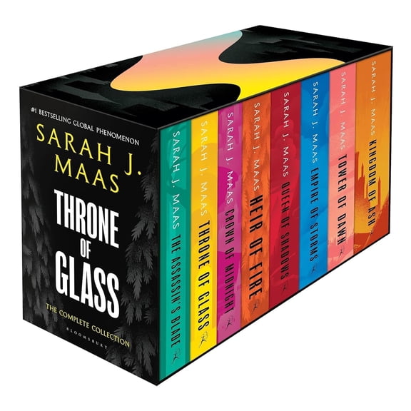Throne Of Glass Series Collection 8 Books Set By Sarah J Maas