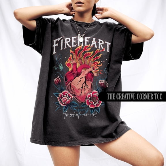 Throne Of Glass Shirt, Fireheart Shirt, Throne Of Glass Tshirt, Terrasen, Acotar Shirt, Tog Merch, Bookish , Sjm Book Merch, Aelin Sweatshirt All Size S-5XL