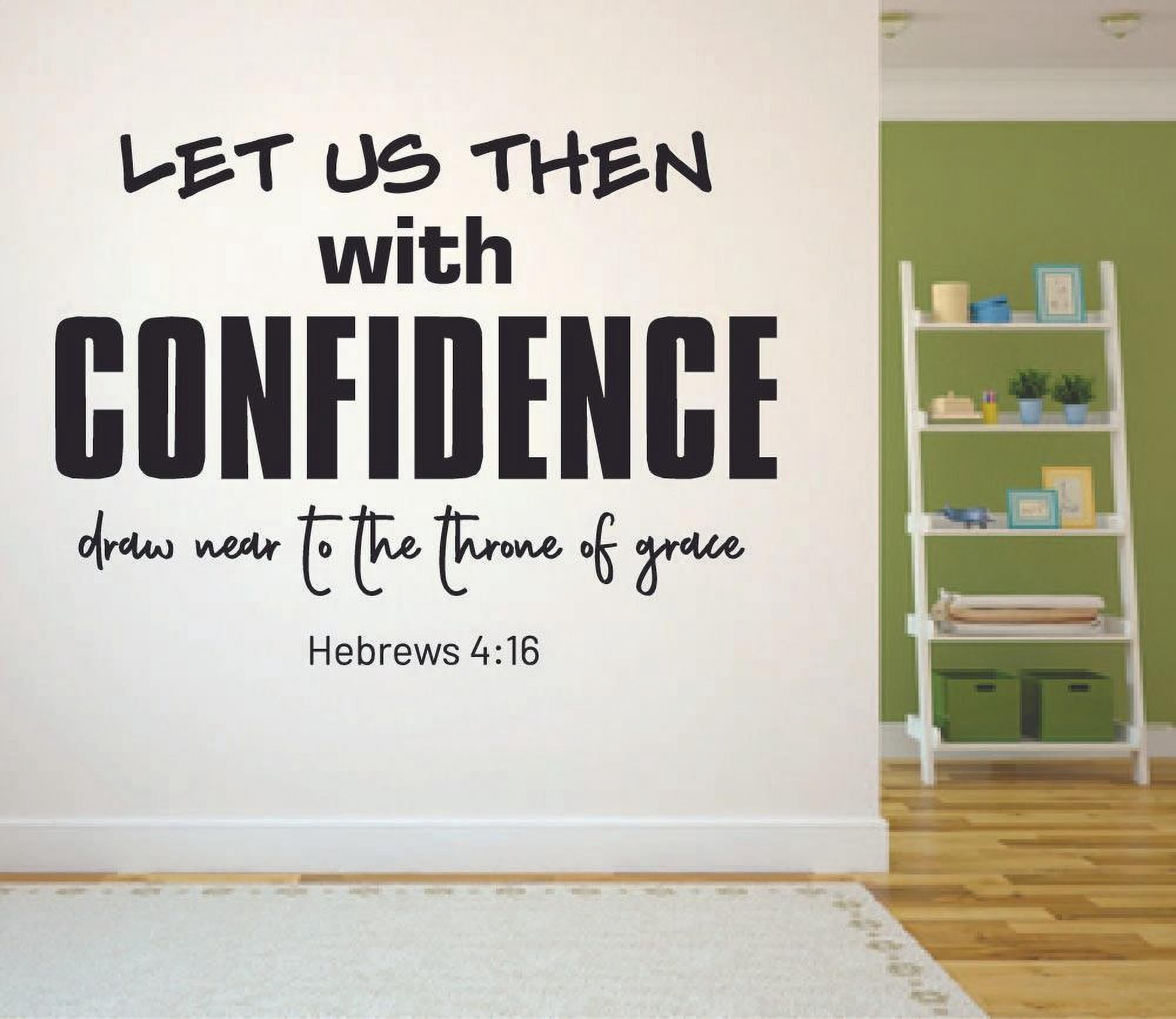  Throne of Grace Hebrews 4:16 Bible Verse Religious Religion Christ Motiv 