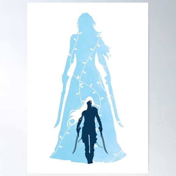 Throne Of Glass Poster Wall Art, Modern Wall Decor For Living Room Bedroom, 16x24 UNFRAMED
