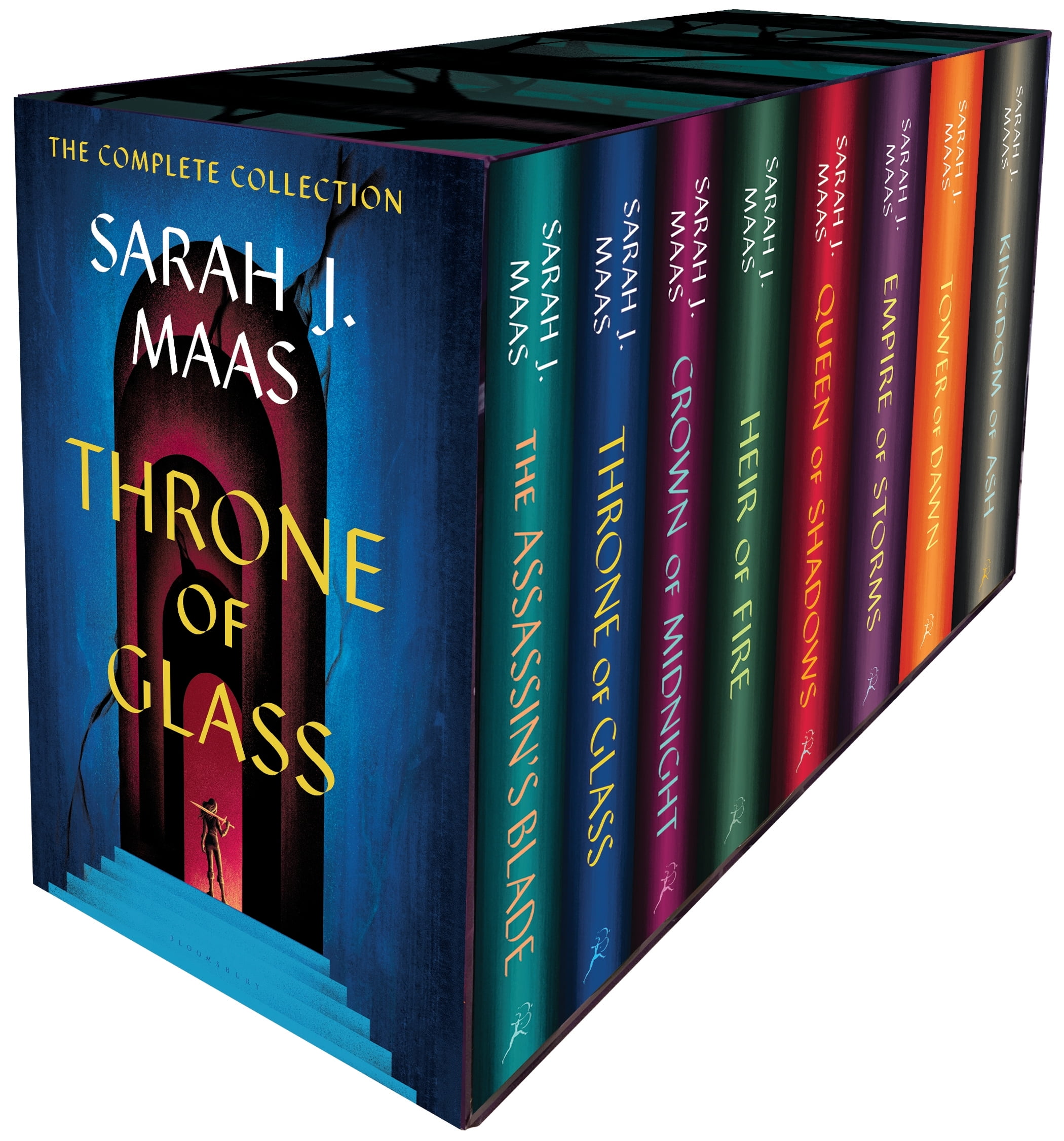 throne of glass series set hardcover