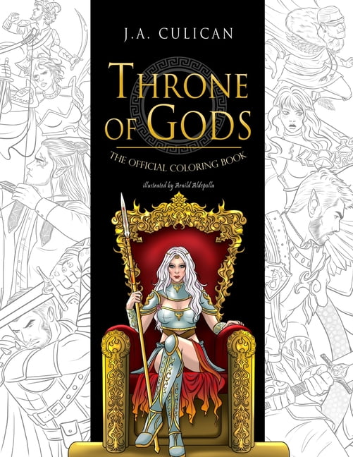 The Throne of Gods Throne of Gods Series: The Official Coloring Book ...