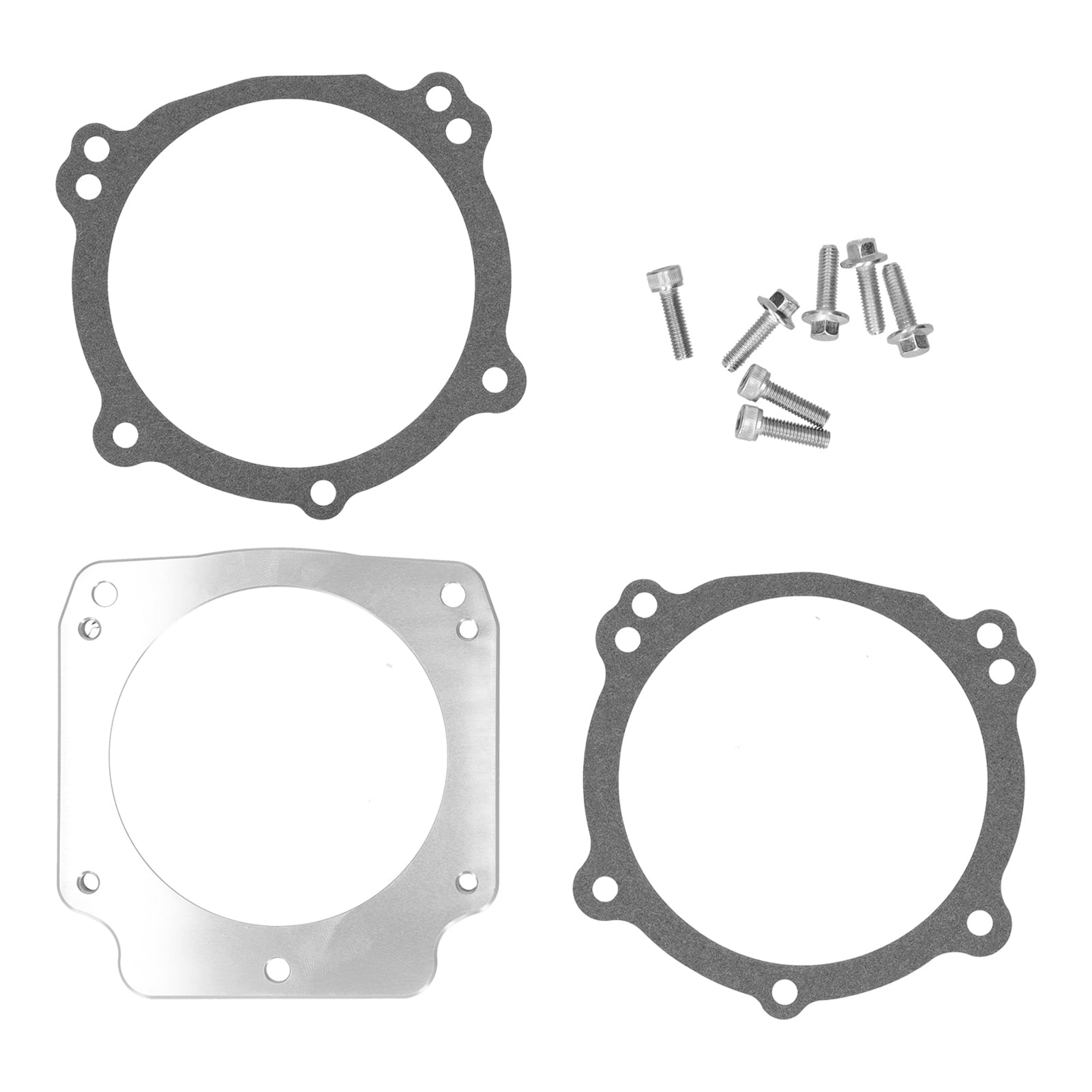 Throttle Body Adapter Gasket 3Bolts Intake to 4Bolts Throttle Body